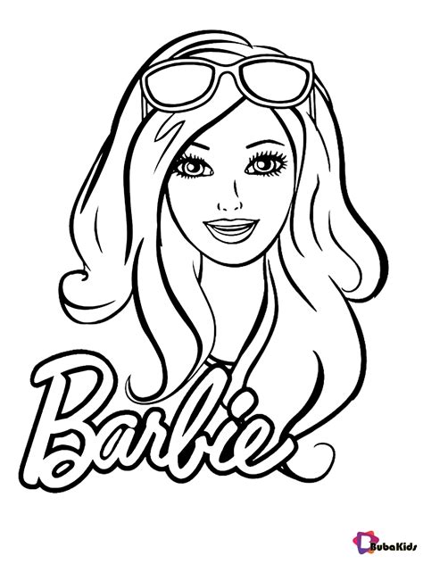 barbie coloring pages for free